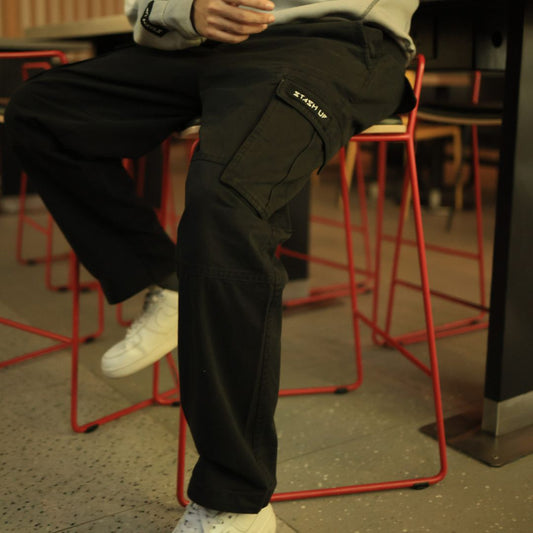 CARGO PANTS V1- BLACK